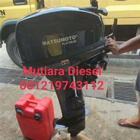 Jual Mesin Tempel Perahu Outboard Matsumoto Mob940J 40Hp Shopee Indonesia