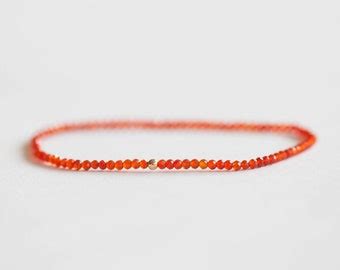 Orange Red Jewelry Etsy