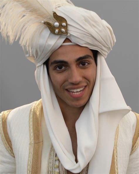 Mena Massoud As Aladdin In His Prince Ali Outfit From Disneys Live Action Movie Aladdin