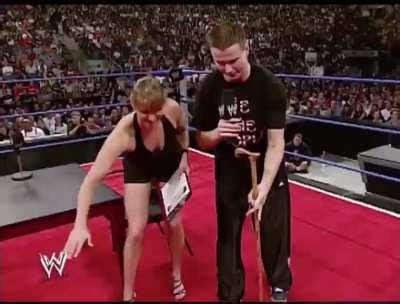 Stephanie Giving Zach Gowen His Contract Stephaniemcm