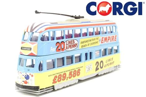 Corgi 43507 Blackpool Balloon Tram No707 Empire Pools Gravesend Model