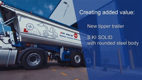 Tipper Semi Trailers S Ki Solid Schmitz Cargobull English Youtube