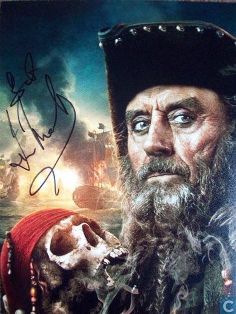 Ian Mcshane Als Blackbeard Pirates Of The Caribbean Mcshane Ian