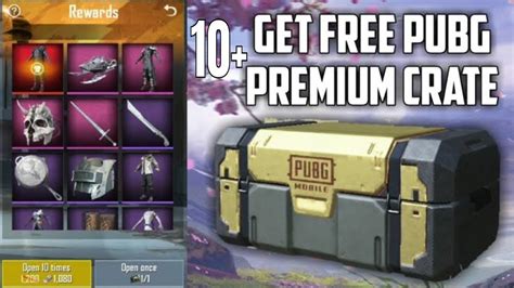 PUBG MOBILE PREMIUM CRATES OPENING YouTube