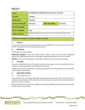 Fillable Online Accountable Forms Members And CEO Fax Email Print