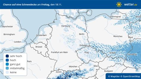 Wintereinbruch Deutschland Zum Wochenende Gefrierender Regen Schnee