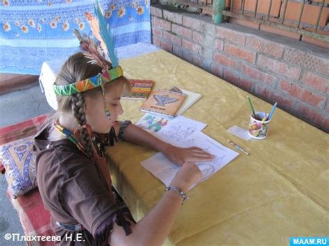 Фотоотчёт о проведении детской квест-игры «Что мы знаем про индейцев ...