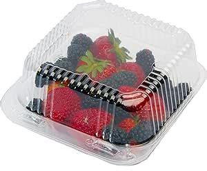 Amazon EHOMEA2Z Clamshell Food Containers 125 Pack Snap Tight