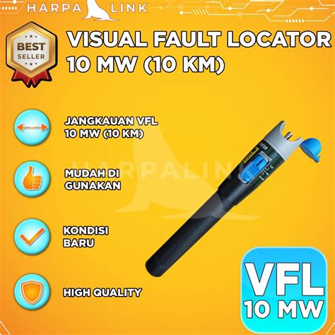 Jual Visual Fault Locator Mw Vfl Laser Senter Fiber Optic Km Senter