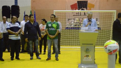 Prefeito Vando Vitor Discursa Na Abertura Da Copa De Futsal Kipa Em