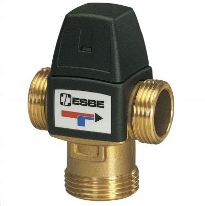 Vanne M Langeuse Thermostatique Solaire Esbe Vta M