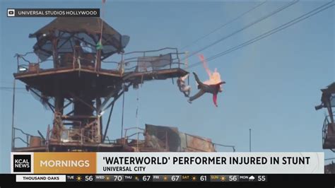 Waterworld Show Performer Hospitalized Following Flaming Stunt Youtube