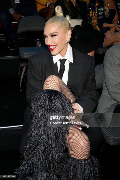 Gwen Stefani attends the 2023 CMT Music Awards at Moody Center on ...