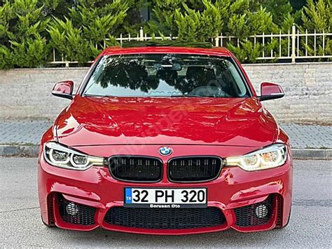 BMW 3 Serisi 320i ED Sport Line BMV 320İED F30 KIRMIZI HATASIZ