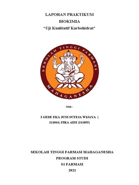 Laporan Uji Kualitatif Karbohidrat Fix Pdf