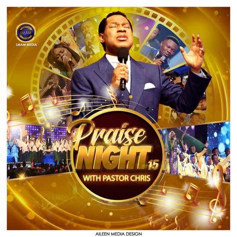 Praise Night Flyer Pastor Chris Church Poster Design Church Poster