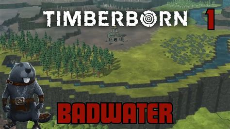 Timberborn First Look At Badwater Youtube