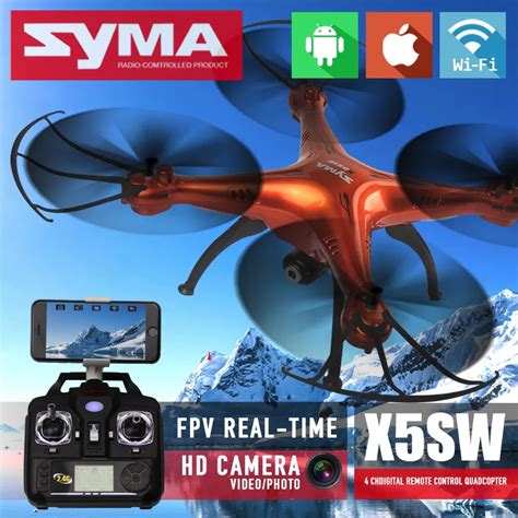 Aliexpress Buy Syma X Sw X Sw Fpv Rc Drone With Wifi