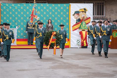 Acto castrense de la Guardia Civil en Castellón