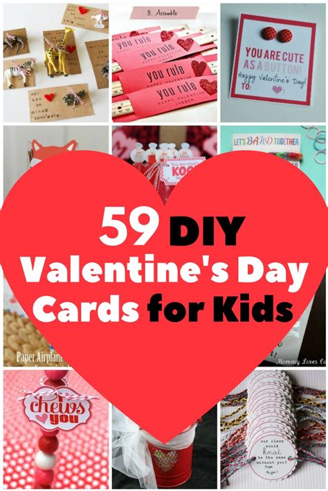 59 Adorable Valentine's Day Cards for Children - The Budget Diet