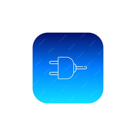 Premium Vector Electric Plug Icon