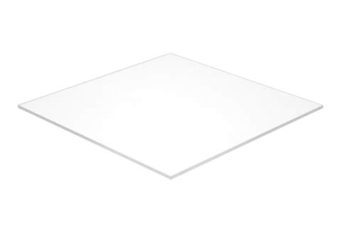 Falken Design Acrylic Plexiglass Sheet White Opaque X