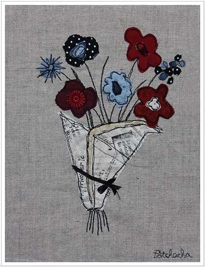 Des Fleurs Pour L T Le Blog De Patchacha Points De Broderie