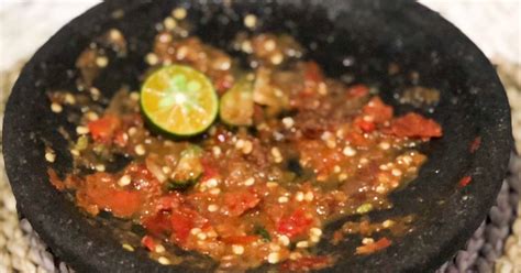 Resep Sambal Terasi Mentah Oleh Rizka Nf Cookpad