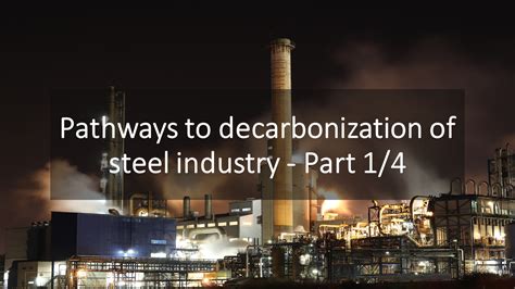 Pathways To Decarbonization Of Steel Industry Part 1 Luxmet