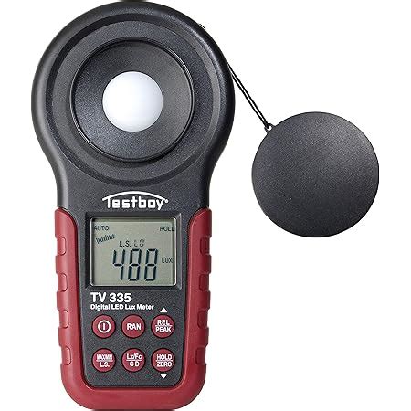 HT Instruments HT309 LED Luxmeter 40 400000 Lx Amazon De Beleuchtung