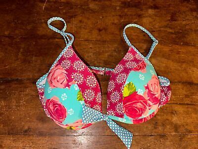 Body Glove Women Smoothies Greta Push Up Underwire Bikini Top Size M M