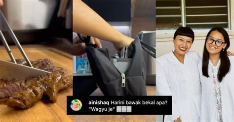 Nabila Huda Masak Bekalkan Daging Wagyu Untuk Anak Makan Di Sekolah