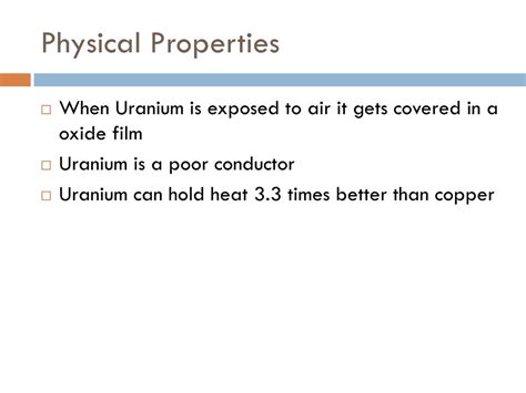 PPT - Uranium PowerPoint Presentation, free download - ID:1924697