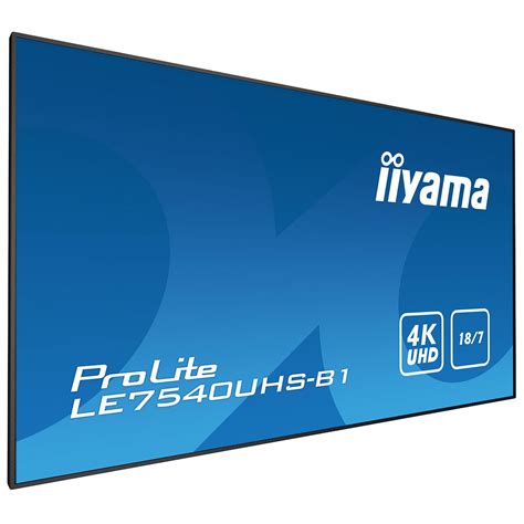 Iiyama Led Prolite Le Uhs B Ecran Dynamique Ldlc