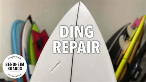 Surfboard Ding Repairs [pu Foam Polyester Resin] Youtube