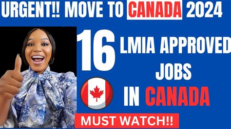 URGENT APPROVED LMIA JOBS IN CANADA CANADA S GATEWAY FOR FOREIGN