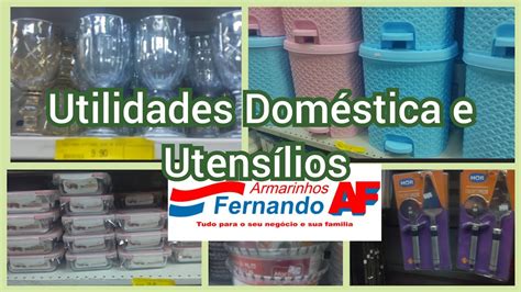 25 DE MARÇO ARMARINHOS FERNANDO UTILIDADES DOMÉSTICAS UTENSÍLIOS DE