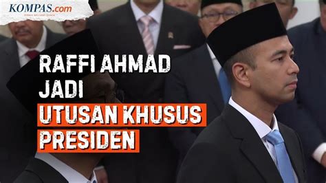 Full Raffi Ahmad Jadi Utusan Khusus Presiden Luhut Dilantik Lagi