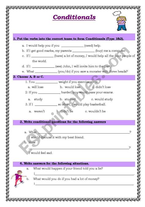 Conditional Statements Worksheet With Answers Pro Worksheet