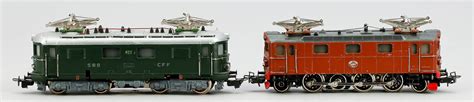 ELLOK 2 st 3014 och 3030 Märklin 1900 talets andra hälft