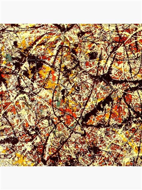 Jackson Pollock Abstract Painting Artart Of Jackson Pollockmural On