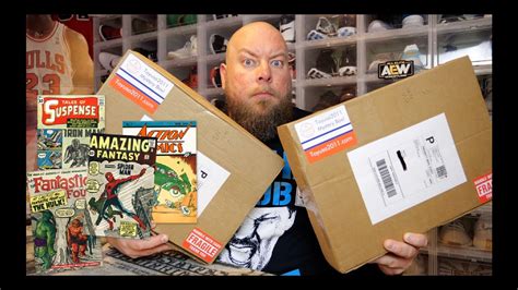 Unboxing Two Cgc Graded Comic Book Mystery Boxes With Huge