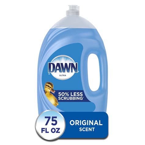 Ultra Liquid Dish Detergent Dawn Original 75oz Bottle Com