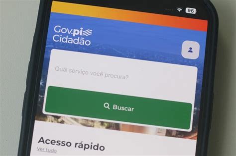 Gov pi Cidadão chega aos 100 dias e passa a ofertar 100 serviços