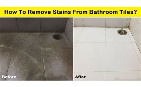 How To Remove Stains From Bathroom Floor Tiles Flooring Site