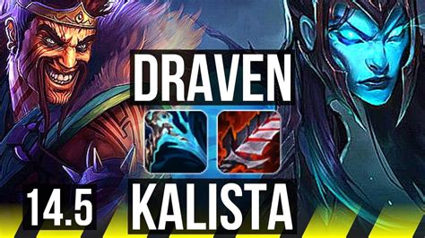 DRAVEN Neeko Vs KALISTA Renata Glasc ADC 16 2 6 66 Winrate