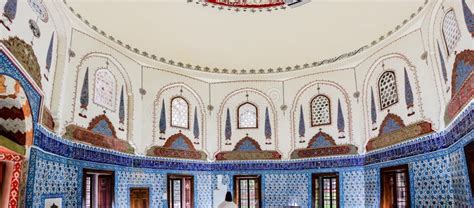 Vista Interior De Artin Macahel Camili Camii Mesquita Foto De Stock