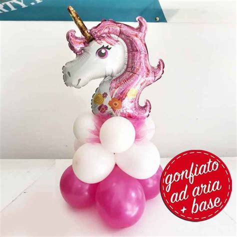 Centrotavola Unicorno Mini Shape Decoro Tavolo