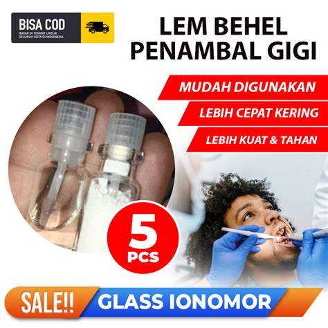 Harga Special Lem Behel Gigi Lepas Pasang Super Kuat Glass