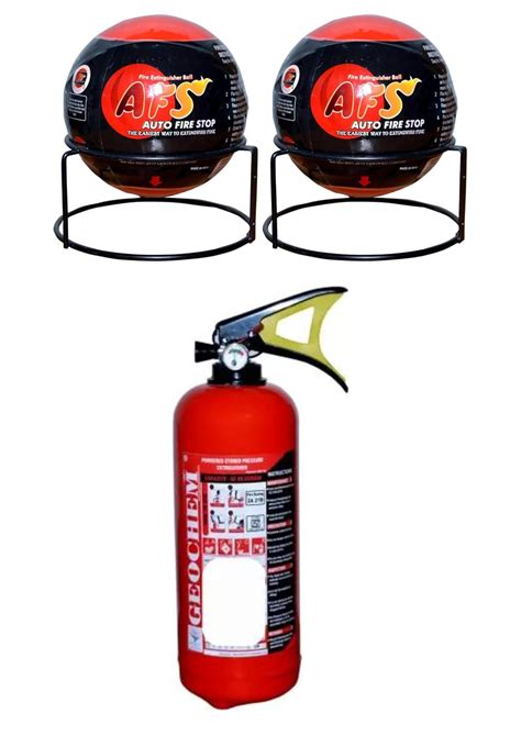 Afs Fireball And Fire Extinguisher Combofireball Pack Of 2 4kgfire